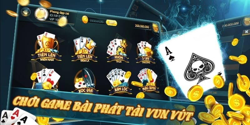 Game bài kiếm tiền đem lại nhiều thuận lợi cho hội viên