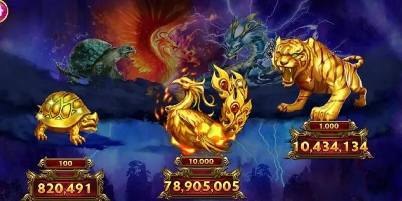 Điểm đặc sắc của game Kho báu tứ linh là gì?